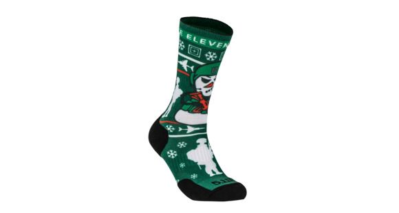 Image of 5.11 Tactical Sock &amp; Awe Crew Holiday Edition - Men's, Multi, Small, 10041AI-999-S