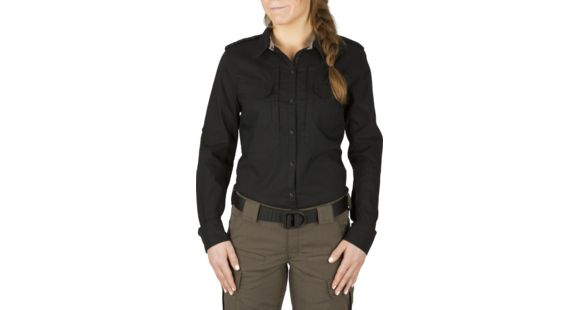 Image of 5.11 Tactical Spitfire Shooting Shirt - Women's, Black, L 62377-BLACK-L