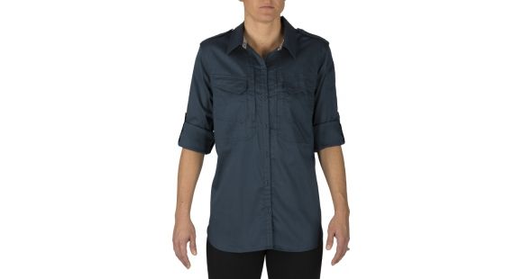 Image of 5.11 Tactical Spitfire Shooting Shirt - Women's, Maritime, S 62377-MARITIME-S