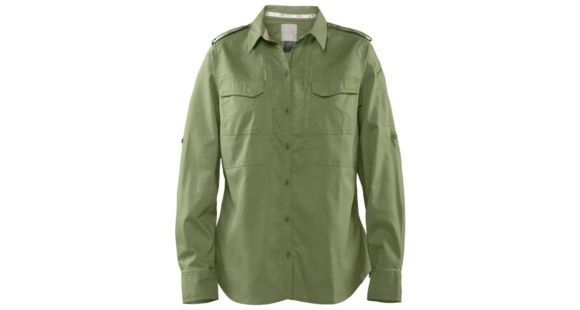 Image of 5.11 Tactical Spitfire Shooting Shirt - Women's, Mosstone, S 62377-MOSSTONE-S