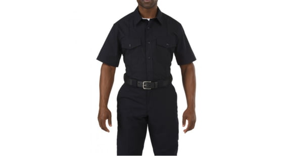 Image of 5.11 Tactical Stryke Pdu Cl B S/s Shrt, Midnight Navy, 71038ABR-750-M-R
