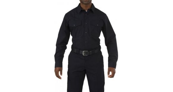 Image of 5.11 Tactical Stryke PDU Class B L/S Shirt - Mens, Black, SR, 72074-019-S-R