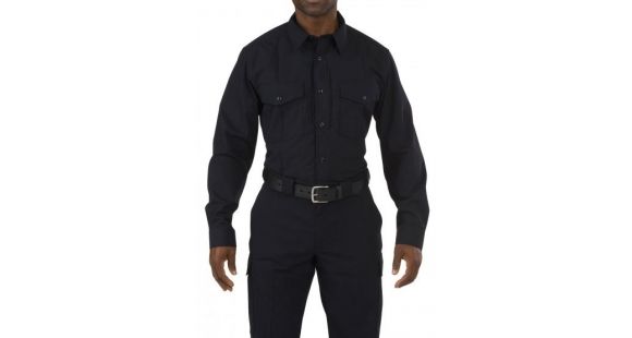 Image of 5.11 Tactical Stryke PDU Men Long Sleeve Shirt, Class B, Midnight Navy, 6XL 720747506XLR