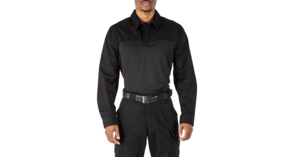 Image of 5.11 Tactical Stryke PDU Rapid L/S Shirt - Mens, Black, 2XLR, 72519ABR-019-2XL-R