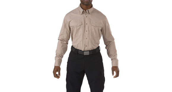 Image of 5.11 Tactical Stryke Long Sleeve Shirt - Abr - 72399ABR-055-XS