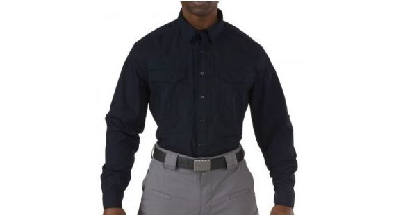 Image of 5.11 Tactical Stryke L/S Shirt - Mens, Dark Navy, M, 72399ABR-724-M