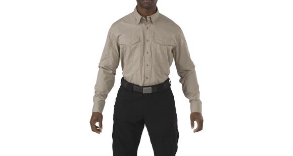 Image of 5.11 Tactical Stryke L/S Shirt - Mens, Khaki, 2XL, 72399-055-2XL