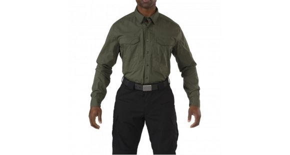 Image of 5.11 Tactical Stryke L/S Shirt - Mens, TDU Green, 3XL, 72399ABR-190-3XL