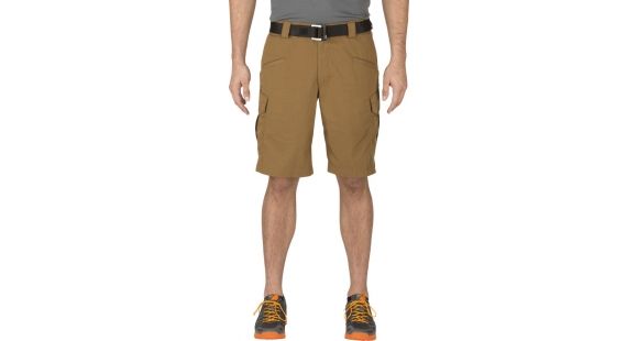 Image of 5.11 Tactical Stryke 11in Short - Mens, Battle Brown, 36, 73327ABR-116-36