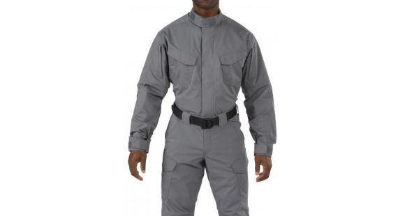 Image of 5.11 Tactical Stryke TDU L/S Shirt Tall - Mens, Storm, 3XL, 72416T-092-3XL