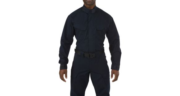 Image of 5.11 Tactical Stryke TDU L/S Shirt - Mens, Dark Navy, XL, 72416-724-XL