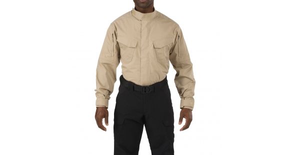 Image of 5.11 Tactical Stryke TDU LS Shirt, Tdu Khaki, XS 72416162XS