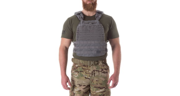 Image of 5.11 Tactical TacTec Plate Carrier, Small - Extra Large, Storm, 56100-092-1 SZ