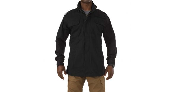 Image of 5.11 Tactical Taclite M-65 Jacket - Men's, Black, Medium, 78007-019-M