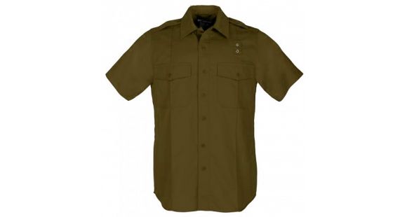 Image of 5.11 Tactical Tactical PDU S/S A-Class Shirt - Mens, Brown, 6XLT, 71167-108-6XL-T