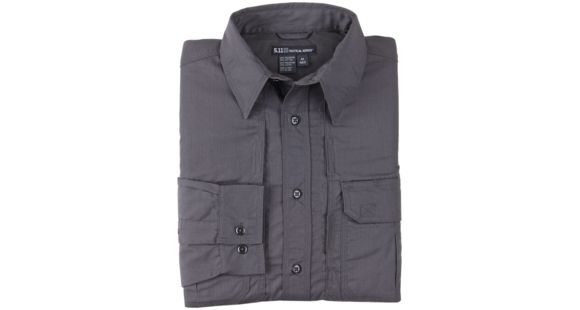 Image of 5.11 Tactical Taclite Pro Long Sleeve Shirt- New Charcoal, Size 5XL 72175T-18C-5XL