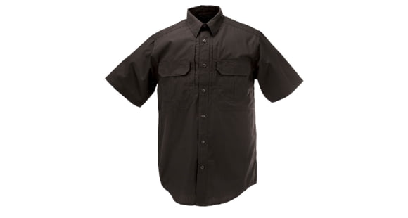 Image of 5.11 Tactical Taclite Pro Short Sleeve Shirt, Black, Extra Large, 71175TABR-019-XL