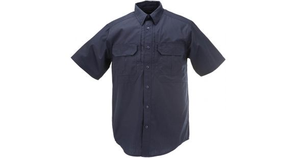 Image of 5.11 Tactical Taclite Pro S/S Shirt - Mens, Dark Navy, M, 71175ABR-724-M