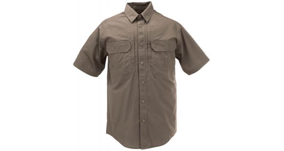 Image of 5.11 Tactical Taclite Pro Short Sleeve Ripstop Shirt, Tundra - 3XL 71175-192-TUNDRA-3XL