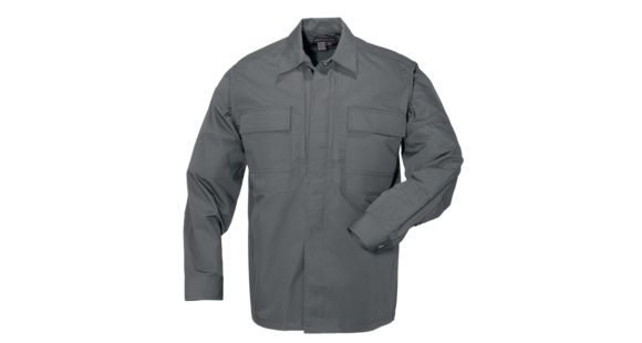 Image of 5.11 Tactical Taclite TDU L/S Shirt - Mens, Storm, S, 72054-092-S