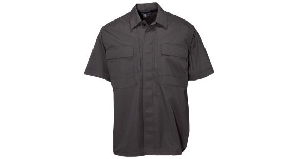 Image of 5.11 Tactical Taclite TDU S/S Shirt - Mens, Black, M, 71339-019-M