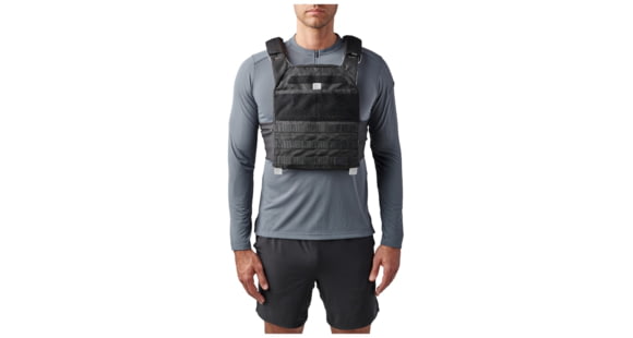 Image of 5.11 Tactical TacTec Trainer Weight Vests, Black, 1 SZ, 56693-019-1 SZ