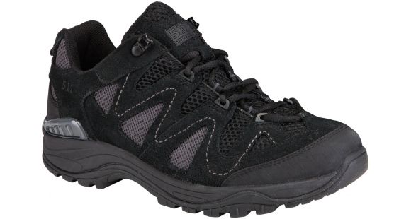 Image of 5.11 Tactical Trainer 2.0 Low Shoes - Triple Black - 15-R 12023-007-15-R