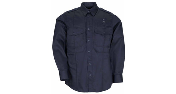 Image of 5.11 Tactical Taclite PDU Class B Long Sleeve Shirt, Midnight Navy, Medium, Regular, 72366ABR-750-M-R