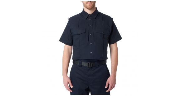 Image of 5.11 Tactical Uniform Outer Carrier Class B Shirt - Men's, Extra Large, Extra Tall, Midnight Navy, 49030T-750-XL-XT
