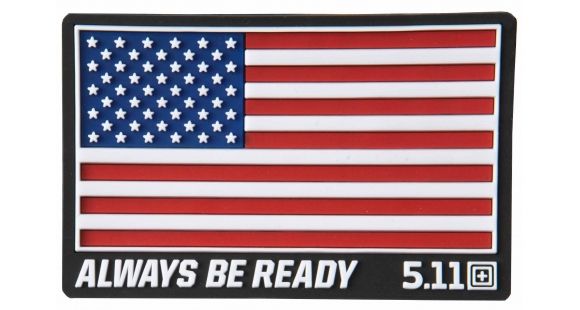 Image of 5.11 Tactical USA Patch, Red, 1 SZ, 81024-460-1 SZ