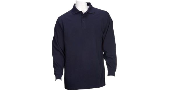 Image of 5.11 Tactical Utility L/S Polo - Mens, Dark Navy, L, 72057-724-L