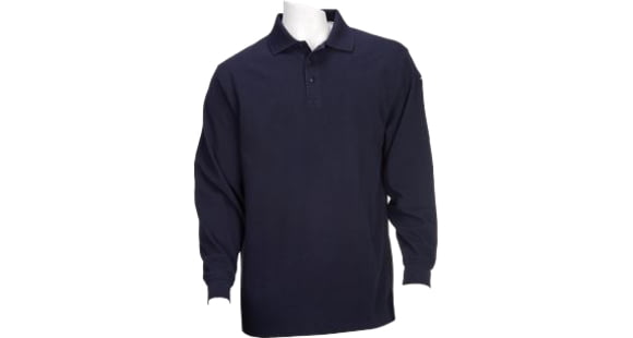 Image of 5.11 Tactical Utility L/S Polo - Mens, Dark Navy, 2XL, 72057-724-2XL