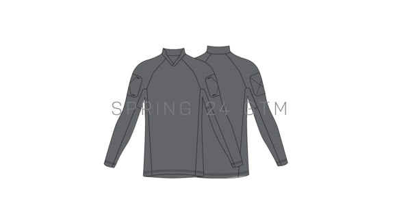 Image of 5.11 Tactical V.XI Sigurd Long Sleeve Shirt - Men's, Storm, Large/Regular, 42197-092-L-R
