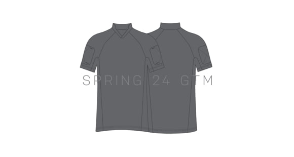 Image of 5.11 Tactical V.XI Sigurd Short Sleeve Shirt - Men's, Storm, Regular, Medium, 41288-092-M-R