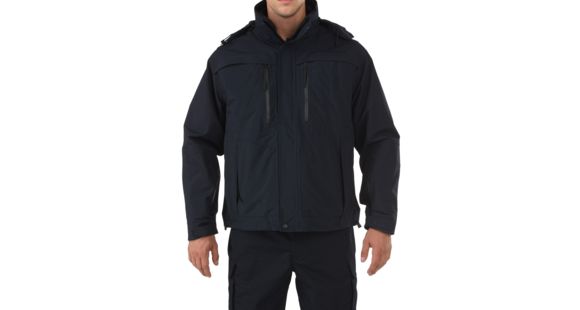 Image of 5.11 Tactical Valiant Duty Jacket - Men's, Dark Navy, 2XL, Tall, 481537242XLT