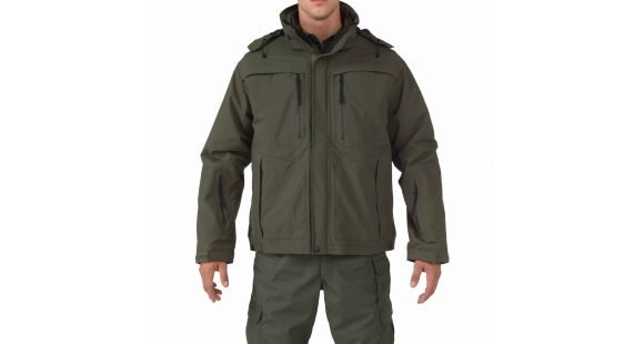 Image of 5.11 Tactical Valiant Duty Jacket - Men's, Sheriff Green, Extra Large, Tall, 48153890XLT