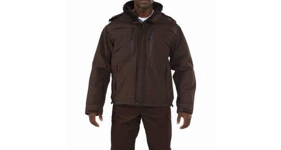 Image of 5.11 Tactical Valiant Duty Jacket - Men's, Brown, 4XL, Regular, 48153-108-4XL