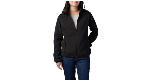 Image of 5.11 Tactical Venus Tech Fleece Jacket - Women's, Black, Large, 38086-019-L