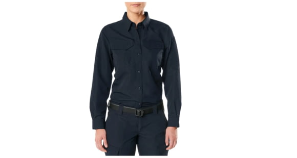 Image of 5.11 Tactical Wm Fast-tac L/s Shirt, Dark Navy - 62388ABR-724-S