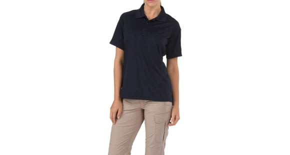 Image of 5.11 Tactical Performance Short Sleeve Polo - Womens, Black, 2XL, 61165-019-2XL