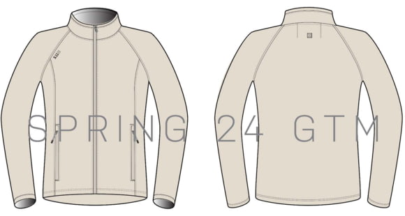 Image of 5.11 Tactical Stratos Full Zip Jacket - Womens, Light Fawn, Medium, 62424-345-M