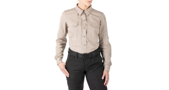 Image of 5.11 Tactical Stryke L/S Shirt - Womens, Khaki, L, 62404-055-L