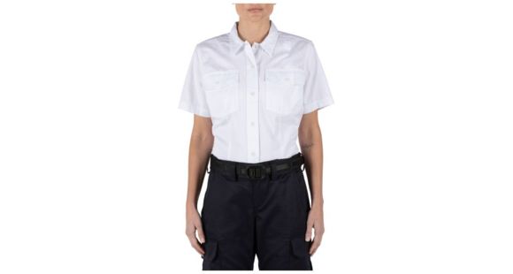 Image of 5.11 Tactical Company S/S Shirt - Womens, White, L, 61321-010-L