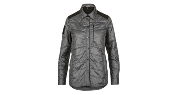 Image of 5.11 Tactical Women's Peninsula Insulator Shirt Jacket, Black Heather - 62077-135-S