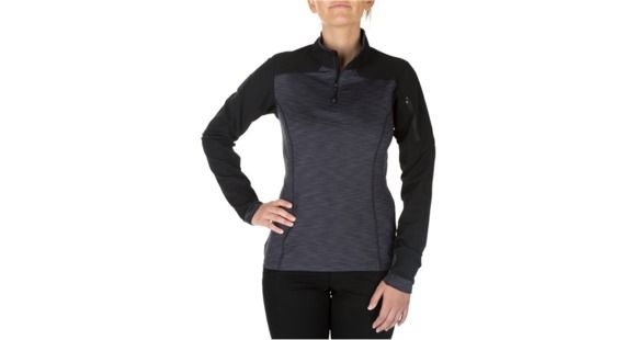 Image of 5.11 Tactical Women's Rapid Half Zip, Rosewood - 6238-454-1L