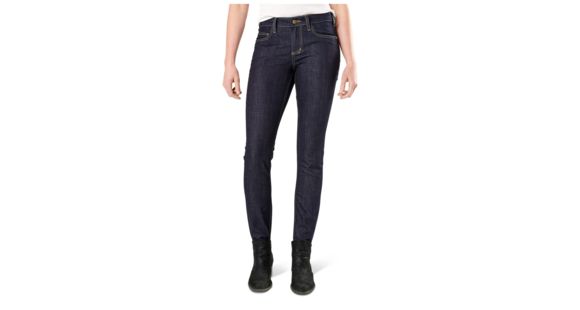 Image of 5.11 Tactical Women's Defender-flex Jeans Slim Fit, Indigo - 64427-718-4-R