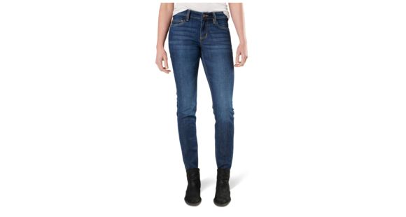 Image of 5.11 Tactical Women's Defender-flex Jeans Slim Fit, Pacific Indigo - 64427-640-16-R