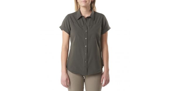Image of 5.11 Tactical Women's Freedom Flex Woven Short Sleeve Shirt, Grenade, XL, 61311-828-XL