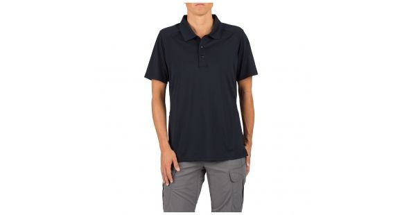 Image of 5.11 Tactical Helios S/S Polo - Womens, Charcoal, L, 61305-018-L