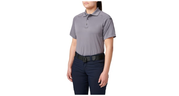Image of 5.11 Tactical Performance Short Sleeve Polo - Womens, Storm, Large, 61165-092-L